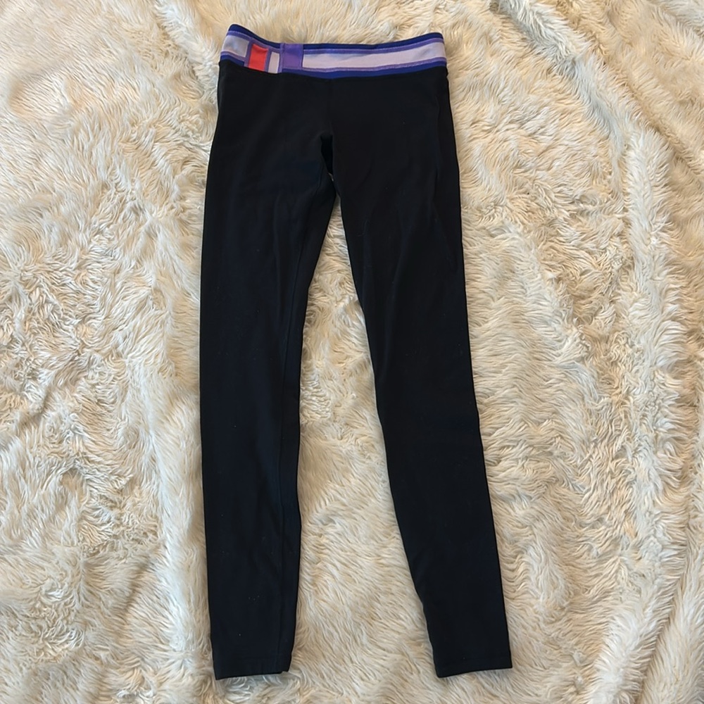 Ivivva reversible leggings Size 14 Black